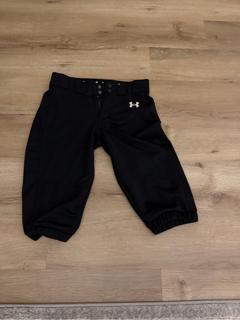 Under Armour Kids Black Athletic Softball Pants